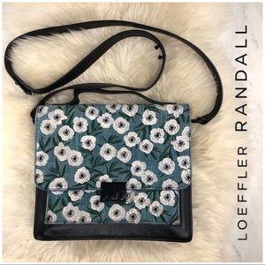 Loeffler Randall Embroidered Floral Mini Rider Bag